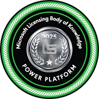Power Platform 2025 Credly Badge