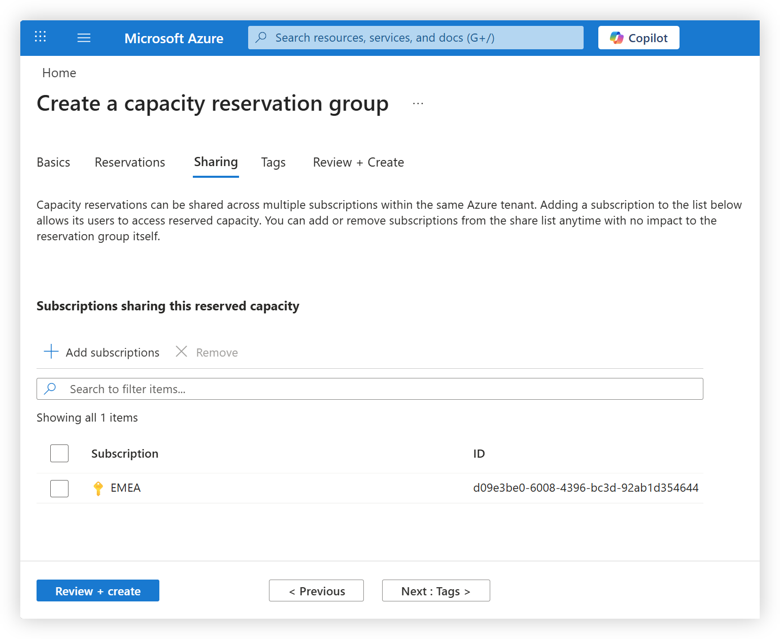 Creating a Capacity Reservation - LicenseVerse