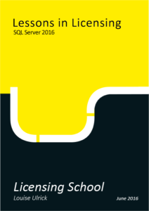 Licensing SQL Server 2016